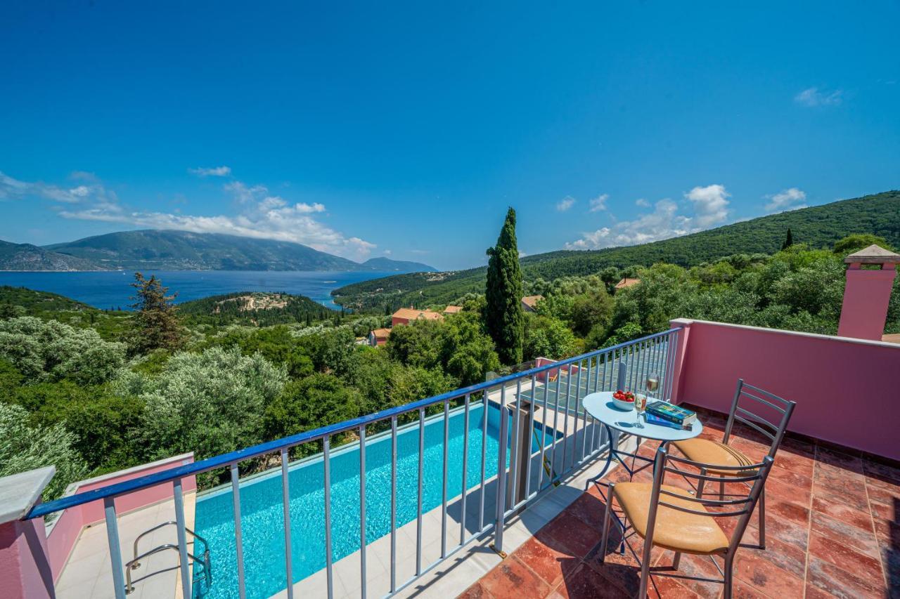 Vilă Helios Sea View & Private Pool Near Fiskardo